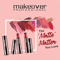 Makeover Professional Creamy Matte Lipstick (Shade No.26)-thumb1