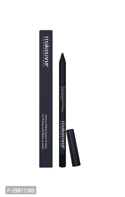 Makeover Professional Intense Glide Kajal (Dark Grey)-thumb3