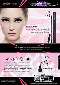 Makeover Professional Intense Glide Kajal (Dark Grey)-thumb4