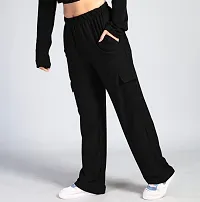 Trendy women Cargo Jogger pants-thumb2