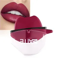 CRAZY HUDA Lip Shape Waterproof Lipstick Matte Makeup Long Lasting Moisturizing Matte Finish - Multicolor-thumb2