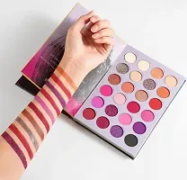 Crazy Huda Multicolor, Glitter, Matte  Shimmery Finish 72 Shades Color Book Eyeshadow Palette-thumb2