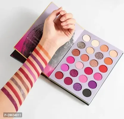 Crazy Huda Multicolor, Glitter, Matte  Shimmery Finish 72 Shades Color Book Eyeshadow Palette-thumb3