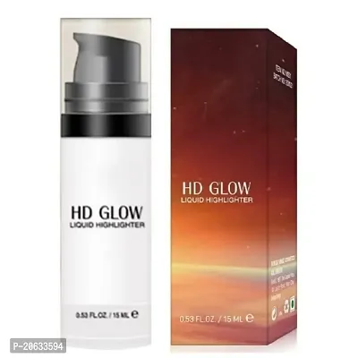 HD Glow Liquid Highlighter 15ml (SILVER) Shade