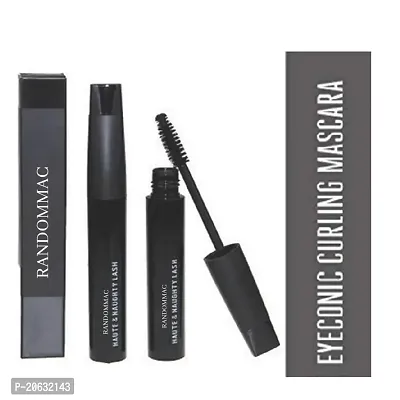 RANDOMMAC COMBO Eyeconic Lash Curling Mascara and Absolute Shine Liquid Eye Liner WITH false eyelash (PACK OF 3) Black,-thumb2