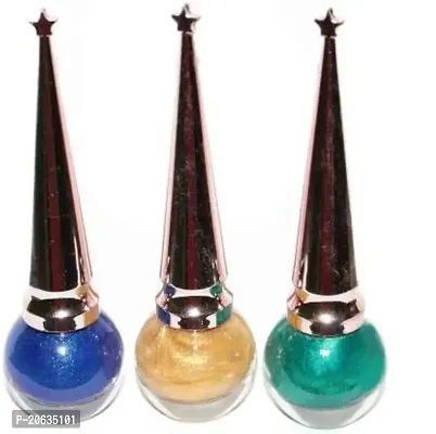 Professional Glitter Eyeliner Multicolor 3ml x 3 3 ml (multicolor)