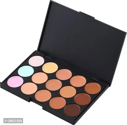 CRAZY HUDA Waterproof 15 Color Highlighter Contour Makeup Concealer Palette