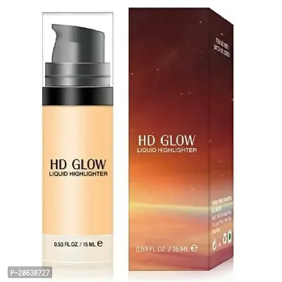 HD Glow Liquid Highlighter 15ml (GOLD) Shade-thumb0