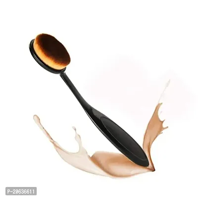 Random-Mac Oval Blending Blush Brush Foundation Brush