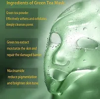 CRAZY HUDA Green Tea Mask Stick For Face Blackheads | Whiteheads | Oil Control | Anti Aging | Purifying Solid Clay Detox Mud With Hyaluronic Acid  Green Tea-thumb2