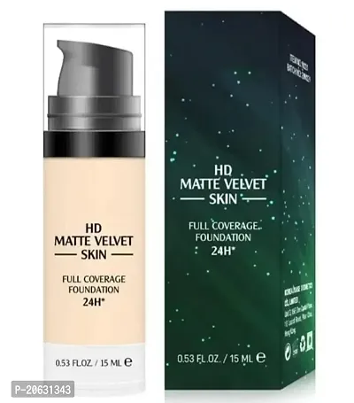 HD Matte Velvet Skin Full Coverage Foundation 24Hrs