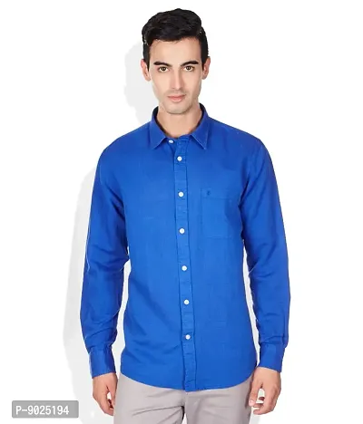 Fashionbazaar4u Men's Regular Fit Casual Shirt (X-Large, Blue)