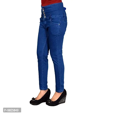 Naresh Chand Rajesh Kumar Jain Womens 5 Button Clean Look jeans-thumb2