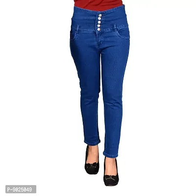 Naresh Chand Rajesh Kumar Jain Womens 5 Button Clean Look jeans