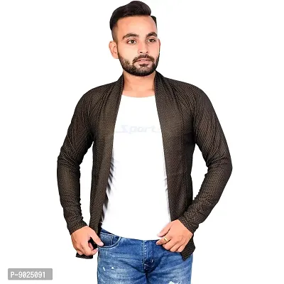 shrug_brwn (Brown) Men Free Size-thumb0