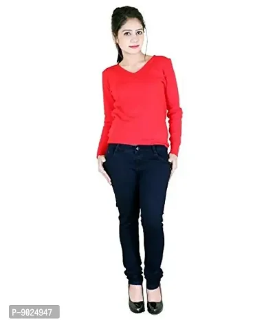 RJ Fashion Women's Slim Fit Jeans-thumb0