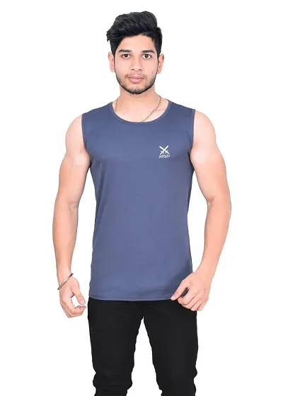 Fashionbazaar4u Sando for Men Track and Training Wear Tank Top for Men, Friendly Gym Vest for Men Dark