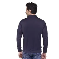 Fashionbazaar4u Men's Polyester Long Sleeve Slim Regular Track Top(Neavy Blue)-thumb1