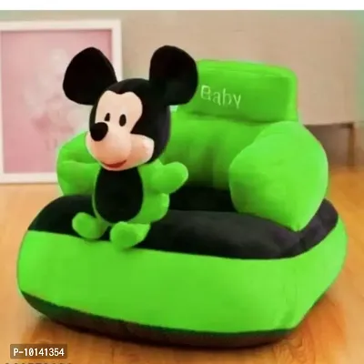 Green color kids sofa-thumb0