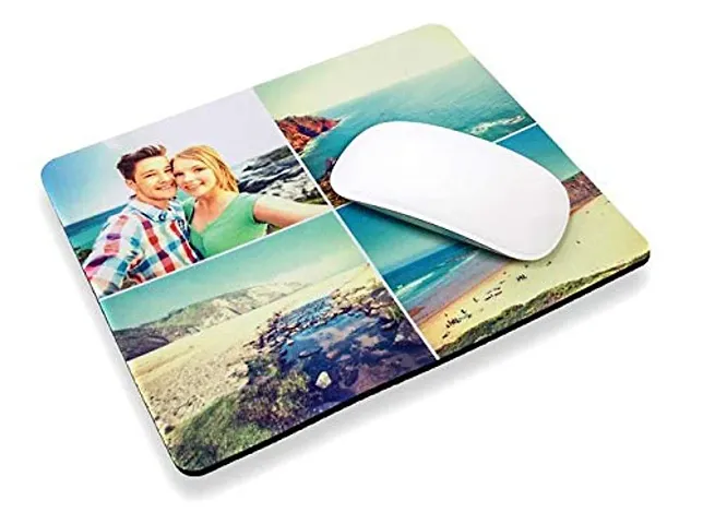 SHRI KRISHNA Personalized Photo Printed Mouse Pad for Computer, PC, Laptop