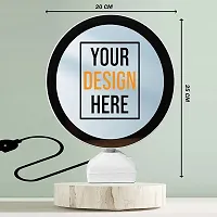 SHRI KRISHNA Personalized Customized Magic Mirror Photo Frame with LED Lights for Home-thumb2