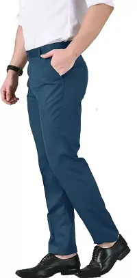 Pesado Morpitch Formal Trouser For Men's-thumb3