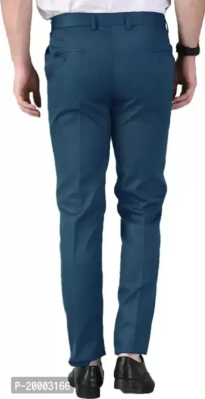 Pesado Morpitch Formal Trouser For Men's-thumb2