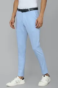 Pesado SkyBlue Formal Trouser For Men's-thumb2