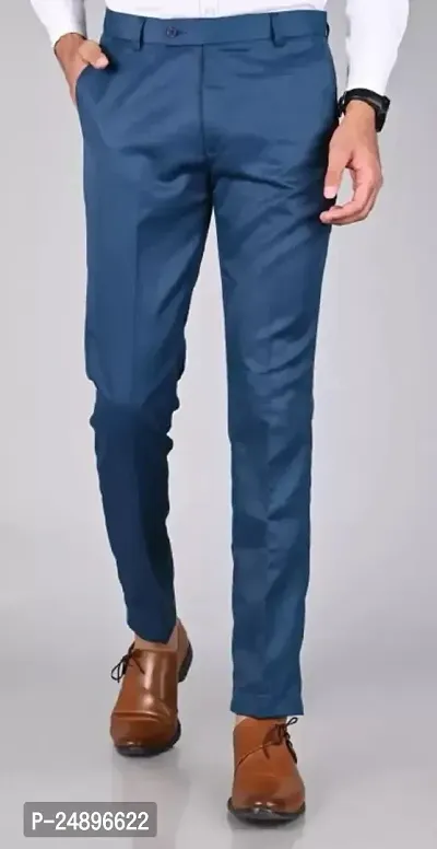 Mens Slim fit Formal Pant-thumb0