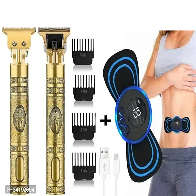 Mini Body Massager and T9 Rechargeable Hair Trimmer Combo