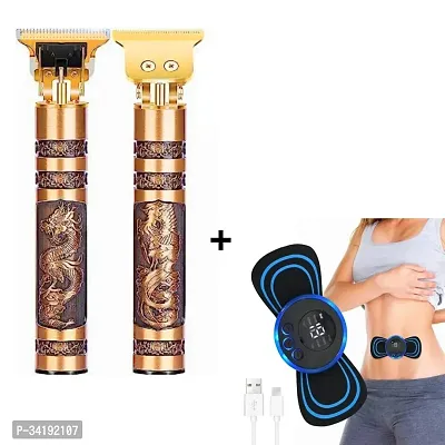 Mini Body Massager and T9 Rechargeable Hair Trimmer Combo-thumb0