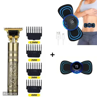 Mini Body Massager and T9 Rechargeable Hair Trimmer Combo