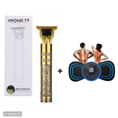 Mini Body Massager and T9 Rechargeable Hair Trimmer Combo