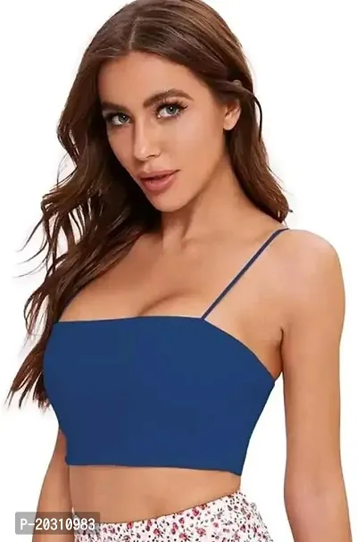 Stylish Cotton Solid Bras For Women-thumb0