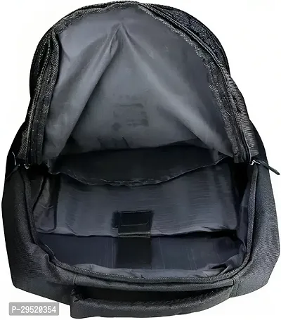 Stylish Black Laptop Backpack-thumb2