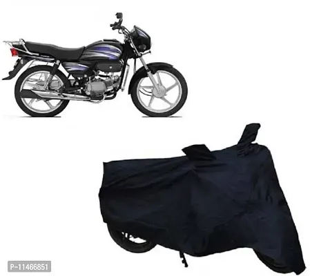 FUNKYDEALZ Two Wheeler Superior quality Motorcycle / Bike Cover for Hero  (125 Duke, Black)