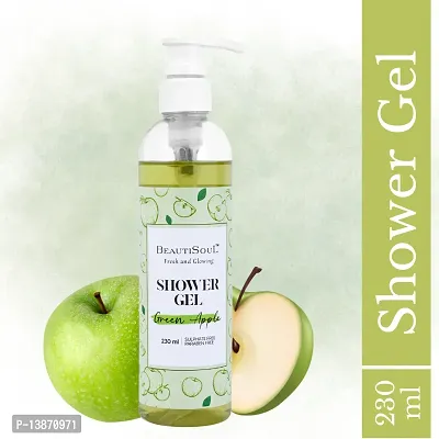Beautisoul Green Apple Shower Gel  - 230ml-thumb4