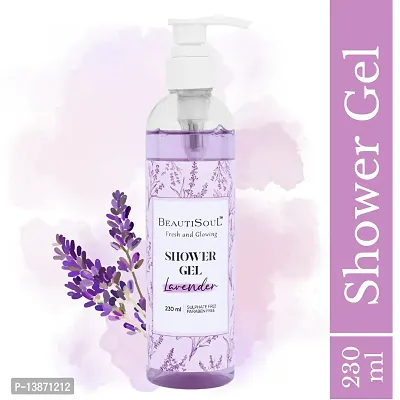 Beautisoul Lavender Shower Gel - 230 ml-thumb0