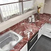 Kitchen Backsplash Wallpaper Peel and Stick Aluminum Foil Contact Paper Self Adhesive Oil-Proof Heat Resistant Wall Sticker for Countertop Drawer Liner Shelf Liner-thumb1