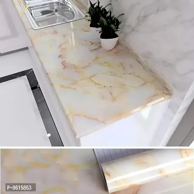 Kitchen Backsplash Wallpaper Peel and Stick Aluminum Foil Contact Paper Self Adhesive Oil-Proof Heat Resistant Wall Sticker for Countertop Drawer Liner Shelf Liner-thumb3