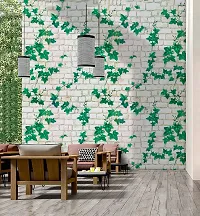 Leafy Look Self Adhesive Wallpaper (40 x 500 cm, Multicolour)-thumb2