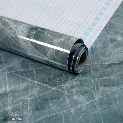 Kitchen Backsplash Wallpaper Peel and Stick Aluminum Foil Contact Paper Self Adhesive Oil-Proof Heat Resistant Wall Sticker for Countertop Drawer Liner Shelf Liner-thumb4