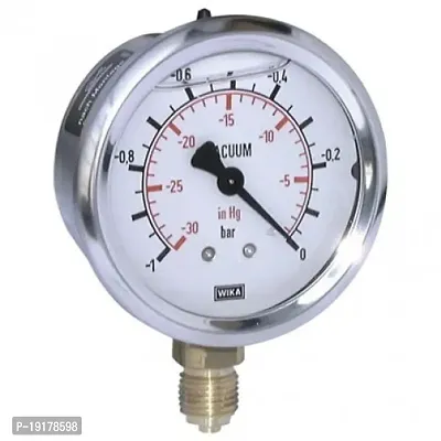 Series Steel Dual Scale Economical All Purpose Pressure Gauge with Brass Internals-thumb0