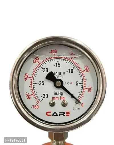 Series Steel Dual Scale Economical All Purpose Pressure Gauge with Brass Internals