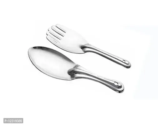 faas Stainless Steel Rice Serving Spoon (Pack of 2)