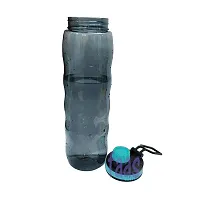 faas Fridge Water Bottle Plastic BPA Free, Assorted Colour 900 ML (Pack Of 3)-thumb4