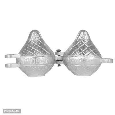 1 Pc Aluminium Modak and Momos Moulds, Modak Sancha,Size: 5cm-thumb2