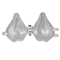 1 Pc Aluminium Modak and Momos Moulds, Modak Sancha,Size: 5cm-thumb2