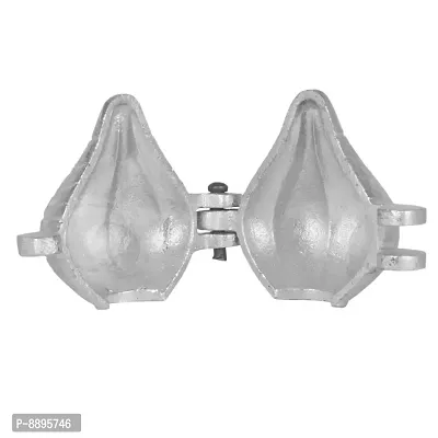 1 Pc Aluminium Modak and Momos Moulds, Modak Sancha,Size: 5cm-thumb3