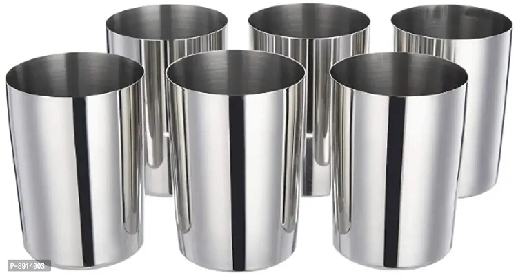 Stainless Steel Water Glass, Juice Glass Capacity of 300 Ml (6 PS)